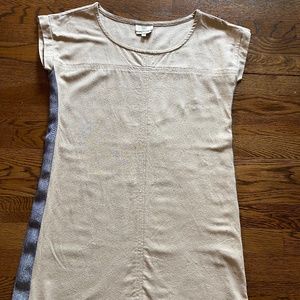 Koch raw silk tunic top